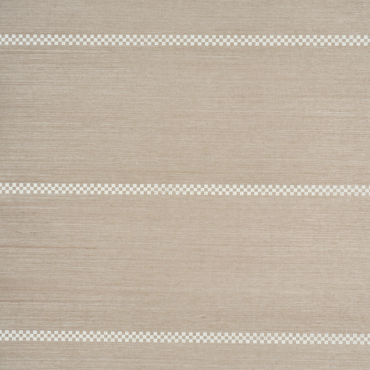 CHECKERED STRIPE SISAL | Flax