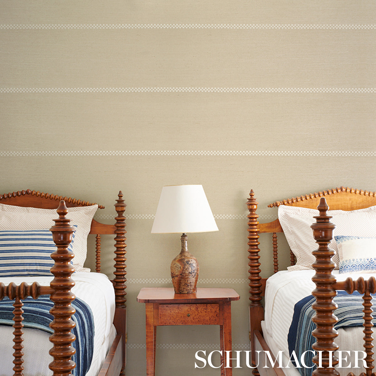 CHECKERED STRIPE SISAL | Birch