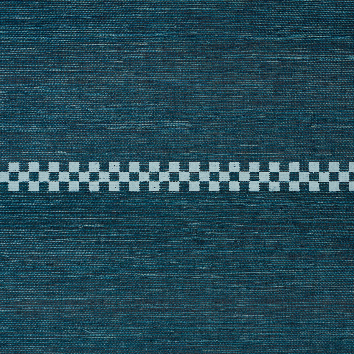 CHECKERED STRIPE SISAL | Peacock