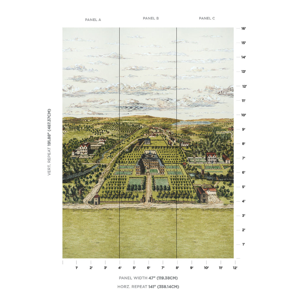 MR. DARCY 3 PANEL SET | Pemberley Green