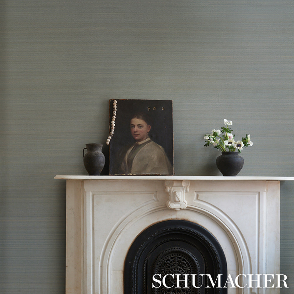 MUSA ABACA WALLCOVERING | Sky Blue