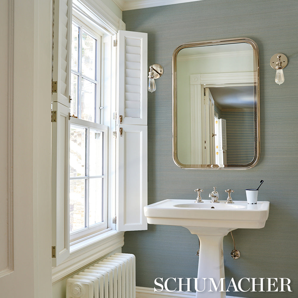 MUSA ABACA WALLCOVERING | Sky Blue