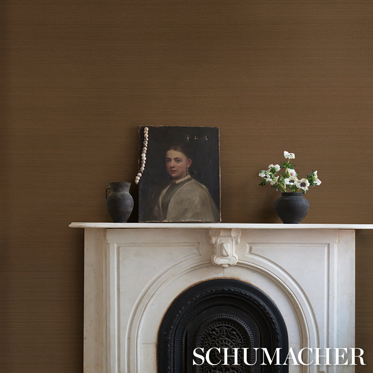 MUSA ABACA WALLCOVERING | Toffee