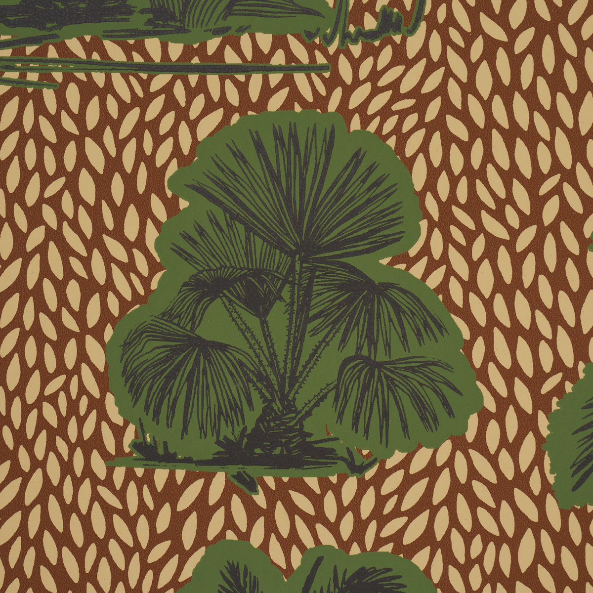 TROPICAL SAFARI PRINT | Orinoco Verdant Oasis