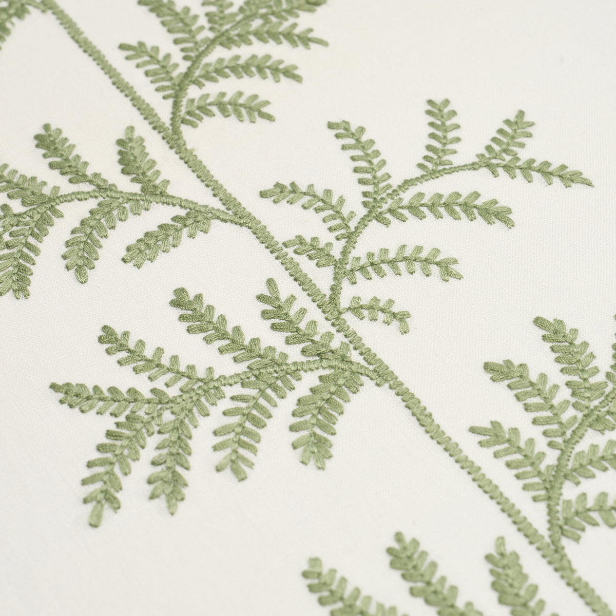 ELOISE EMBROIDERY WALLCOVERING | Sage