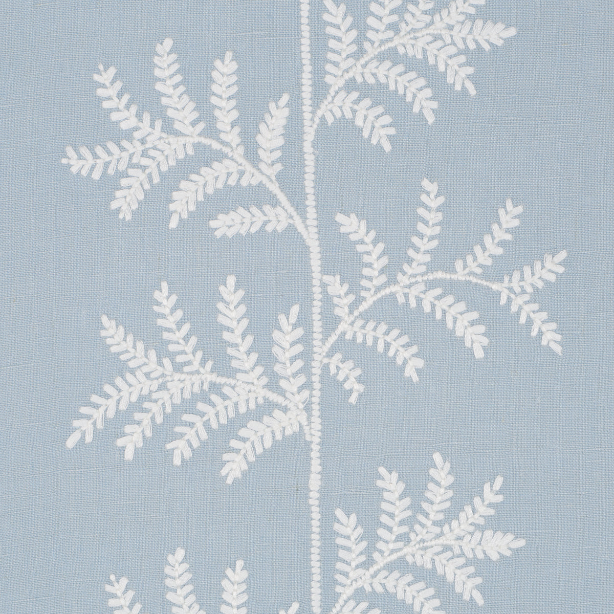 ELOISE EMBROIDERY WALLCOVERING | Sky