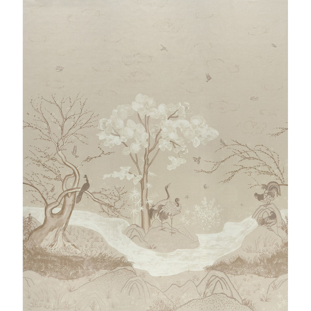 BIRDSONG 3 PANEL SET | Ivory