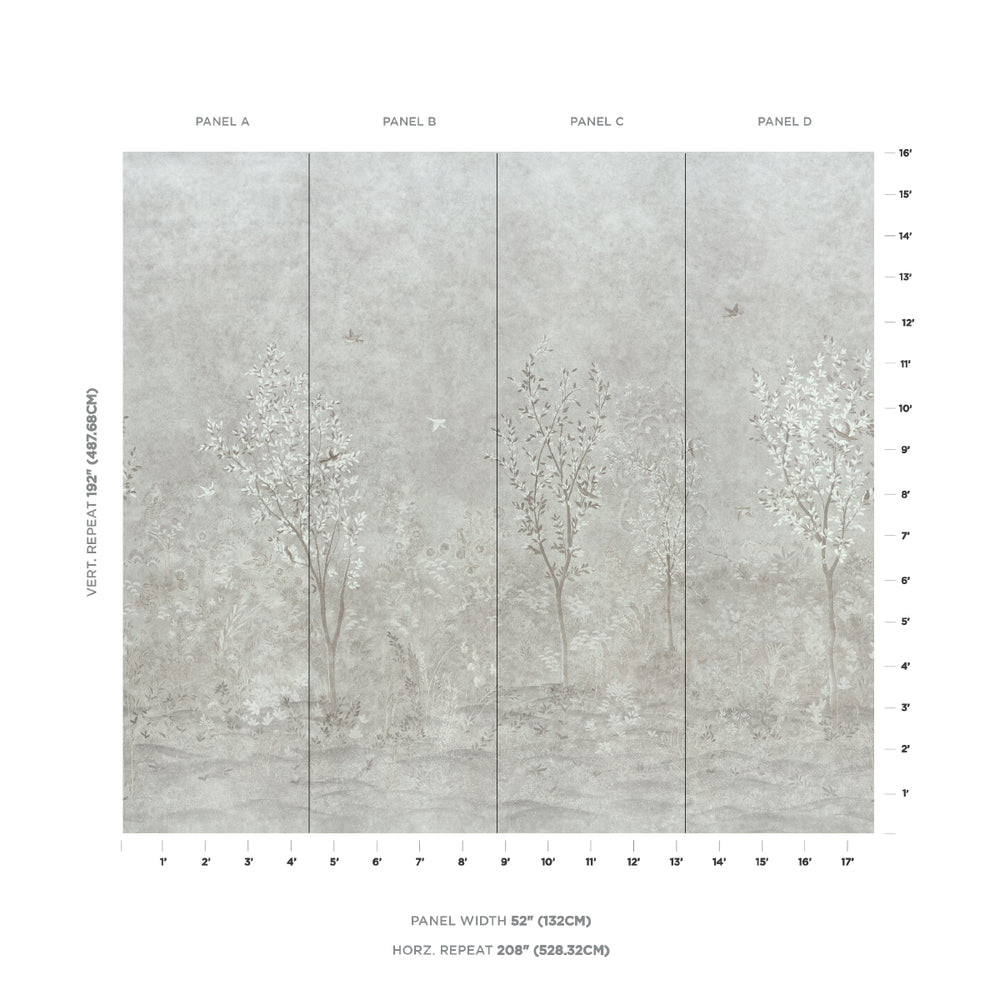 SUBLIME 4 PANEL SET | Grisaille