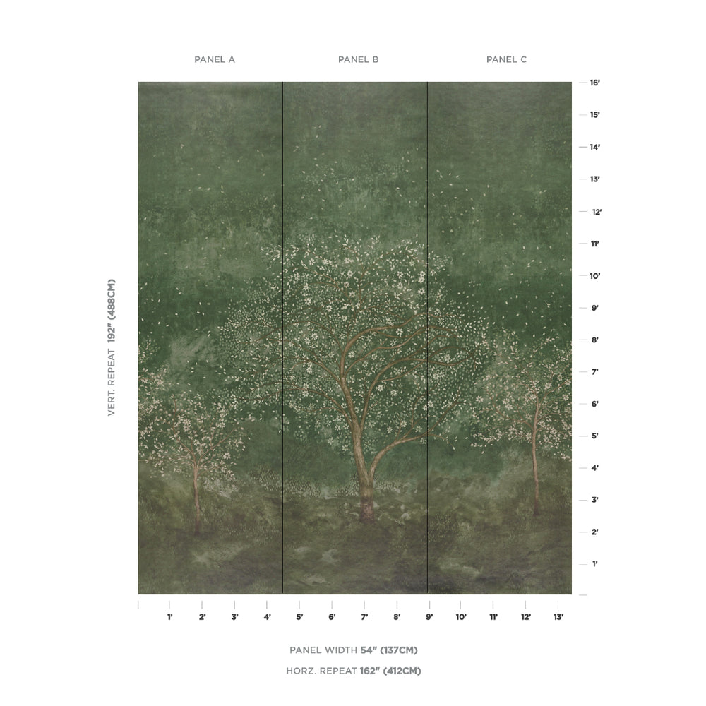 PSALM 3 PANEL SET | Cypress