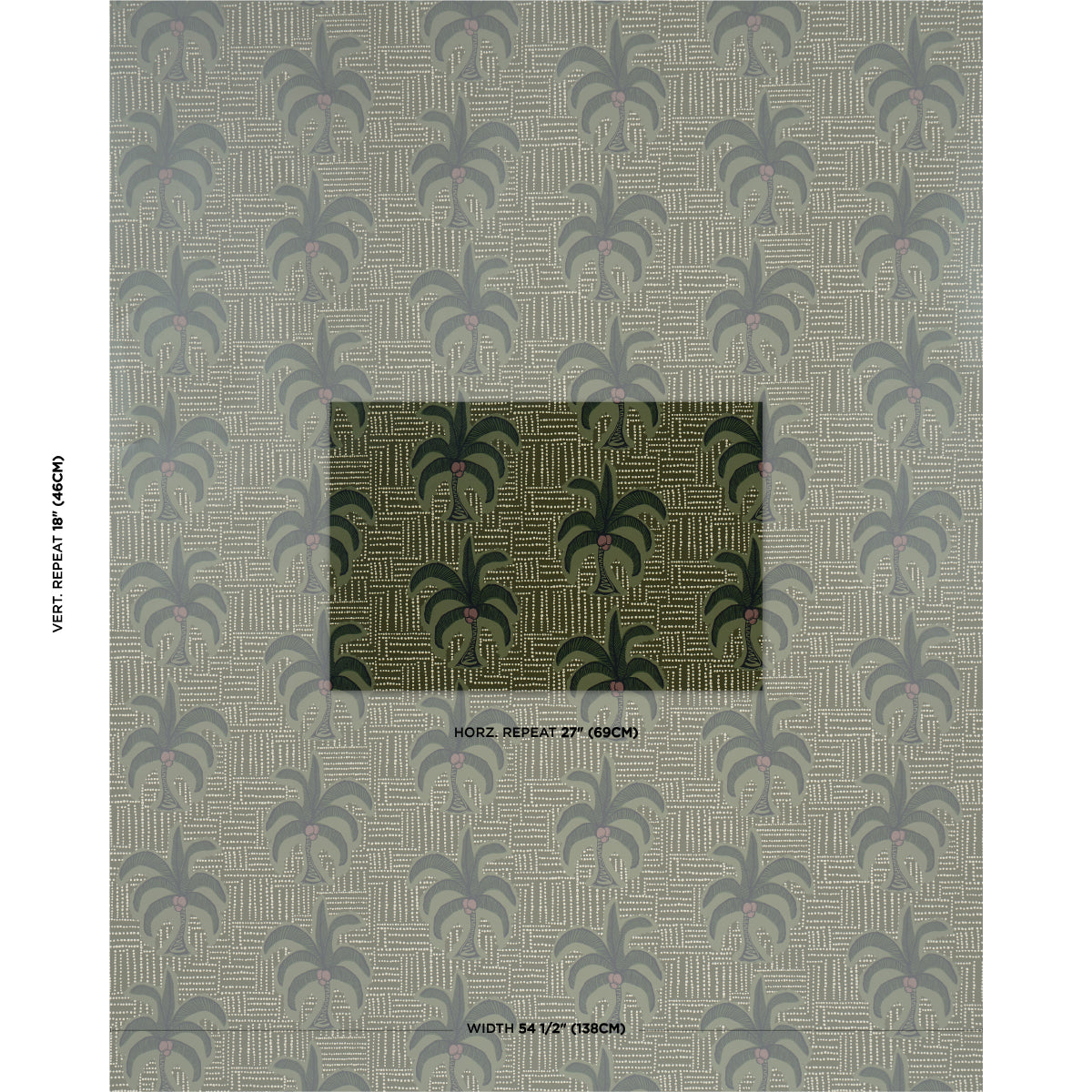 AGUA DE COCO | Palm Tree Green