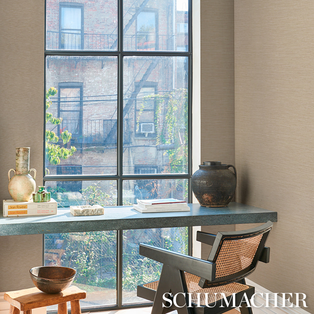 HORIZON GRASSCLOTH VINYL | Wheat