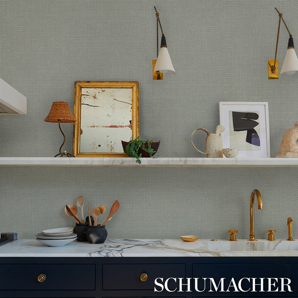 LINEN GESSO VINYL | Leaf