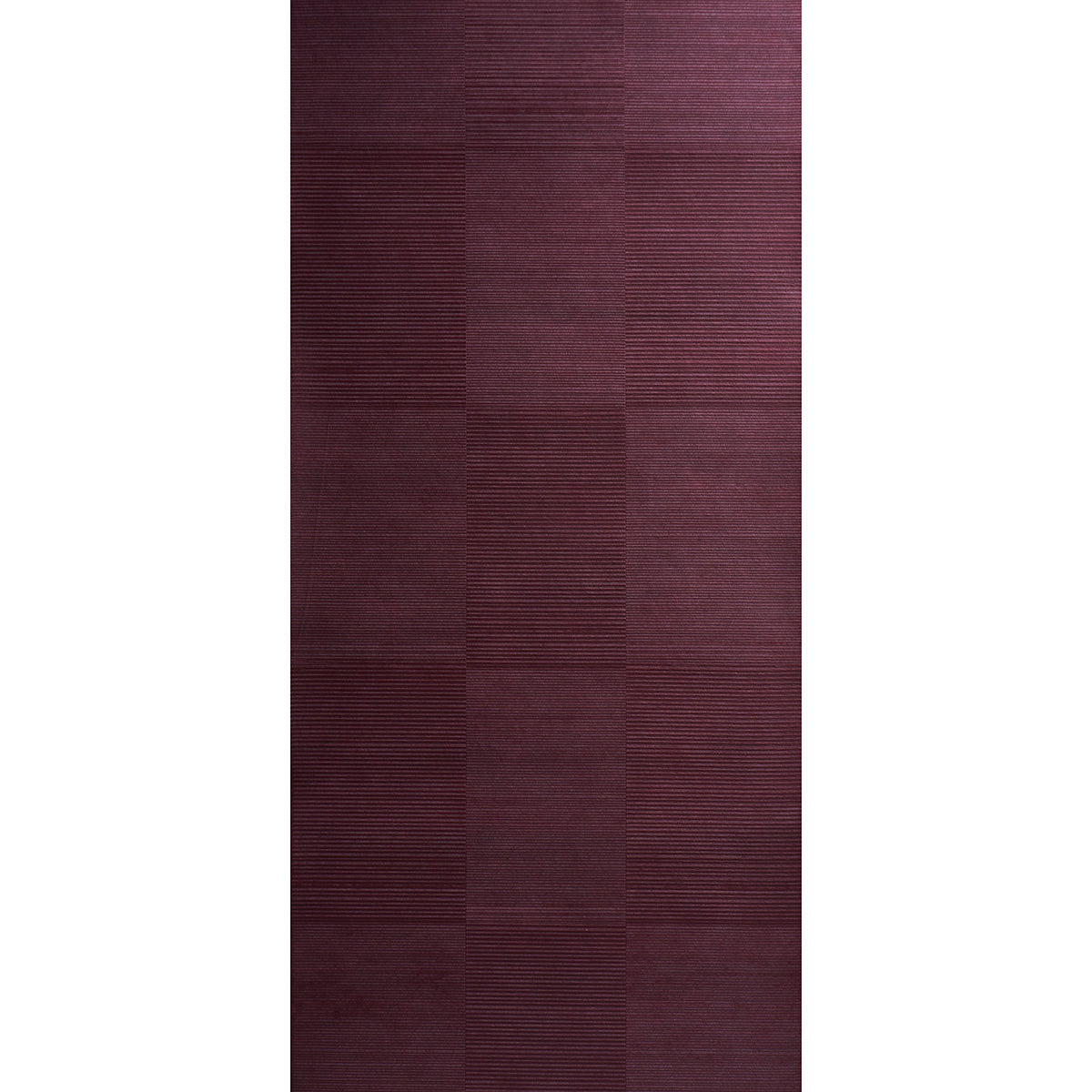 QUINTON OFFSET RIB WALLCOVERING | Oxblood