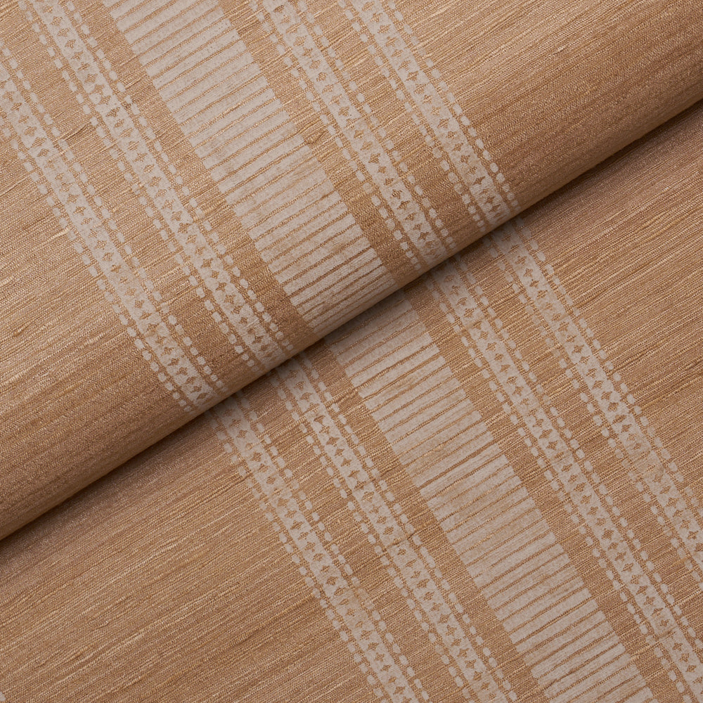 CASSIA SILK STRIPE WALLCOVERING | Neutral