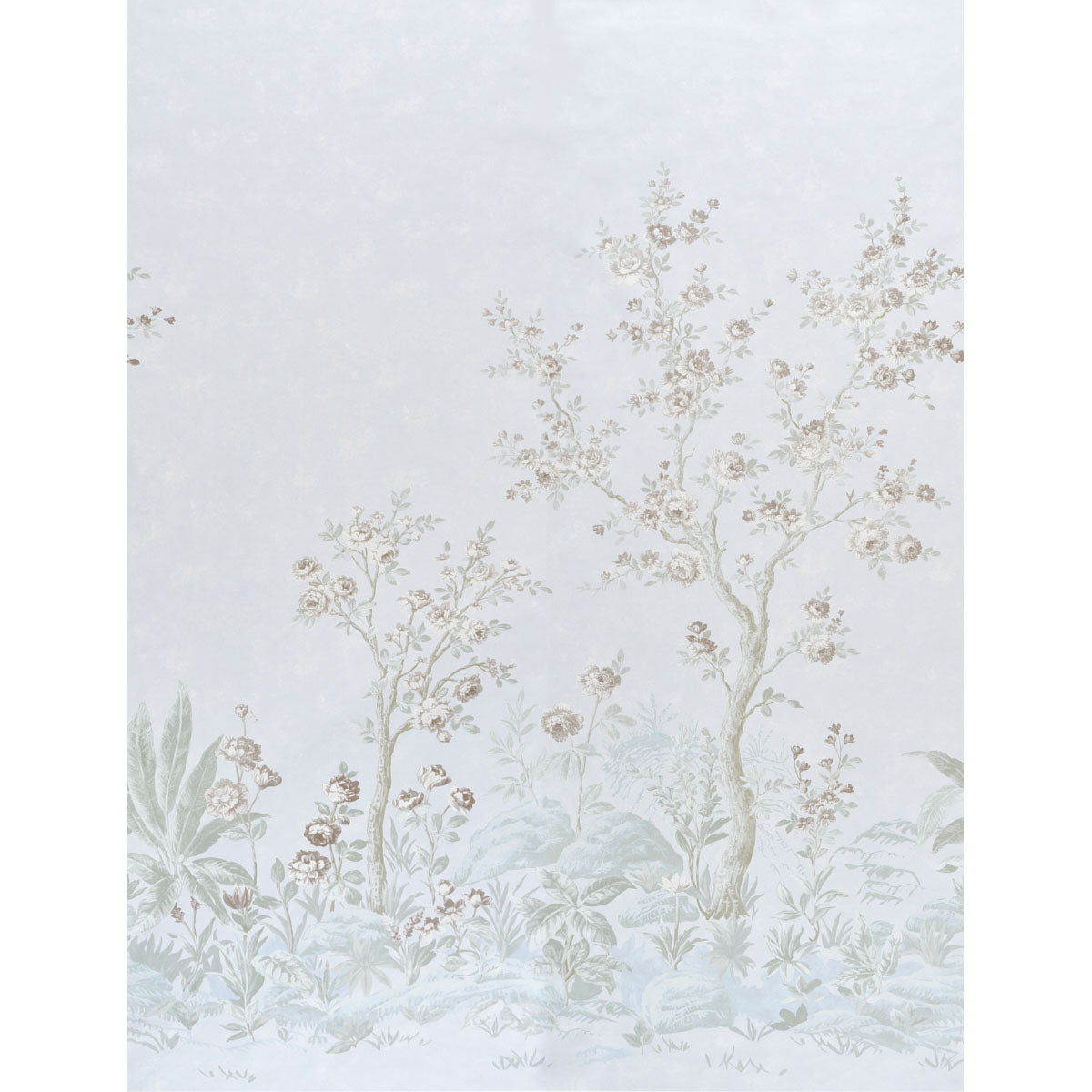CHARLOTTE'S GARDEN 2 PANEL SET | Periwinkle