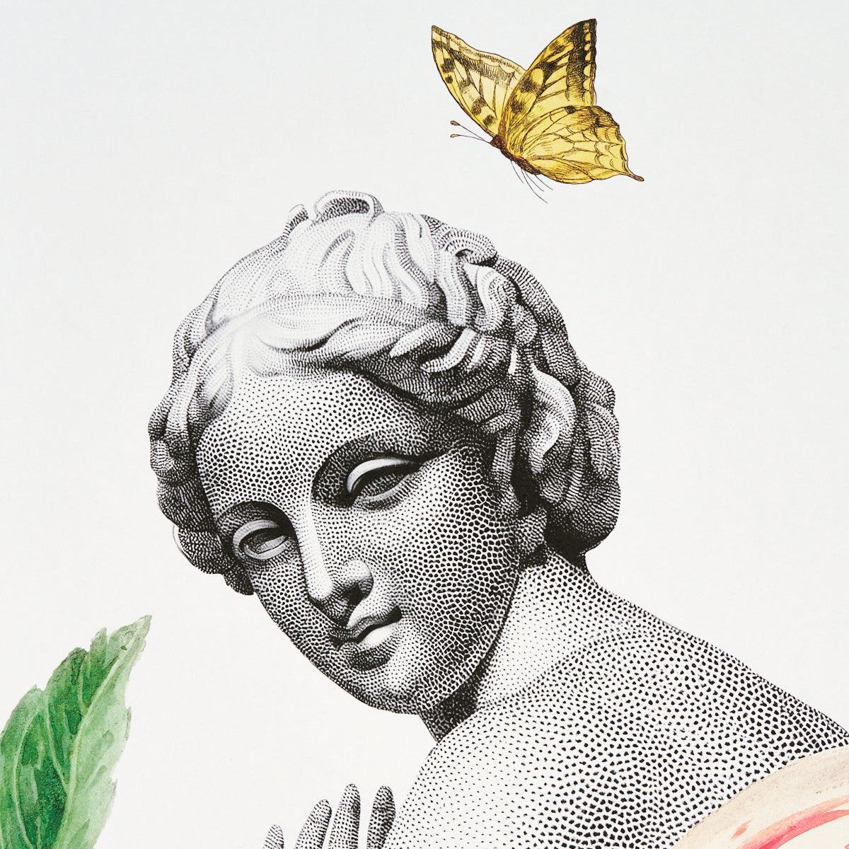 FLORES PARADISI 4 PANEL SET | Rose & Peony