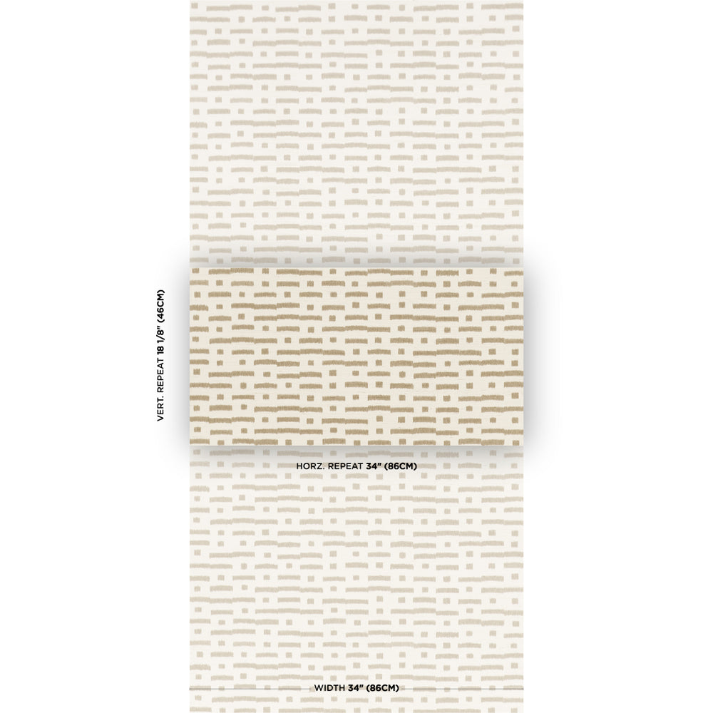 ABSTRACT IKAT SISAL | Taupe