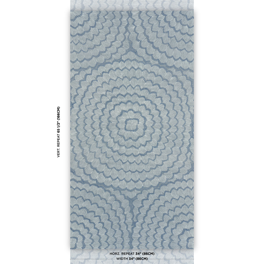 Feather Bloom Sisal | Cornflower