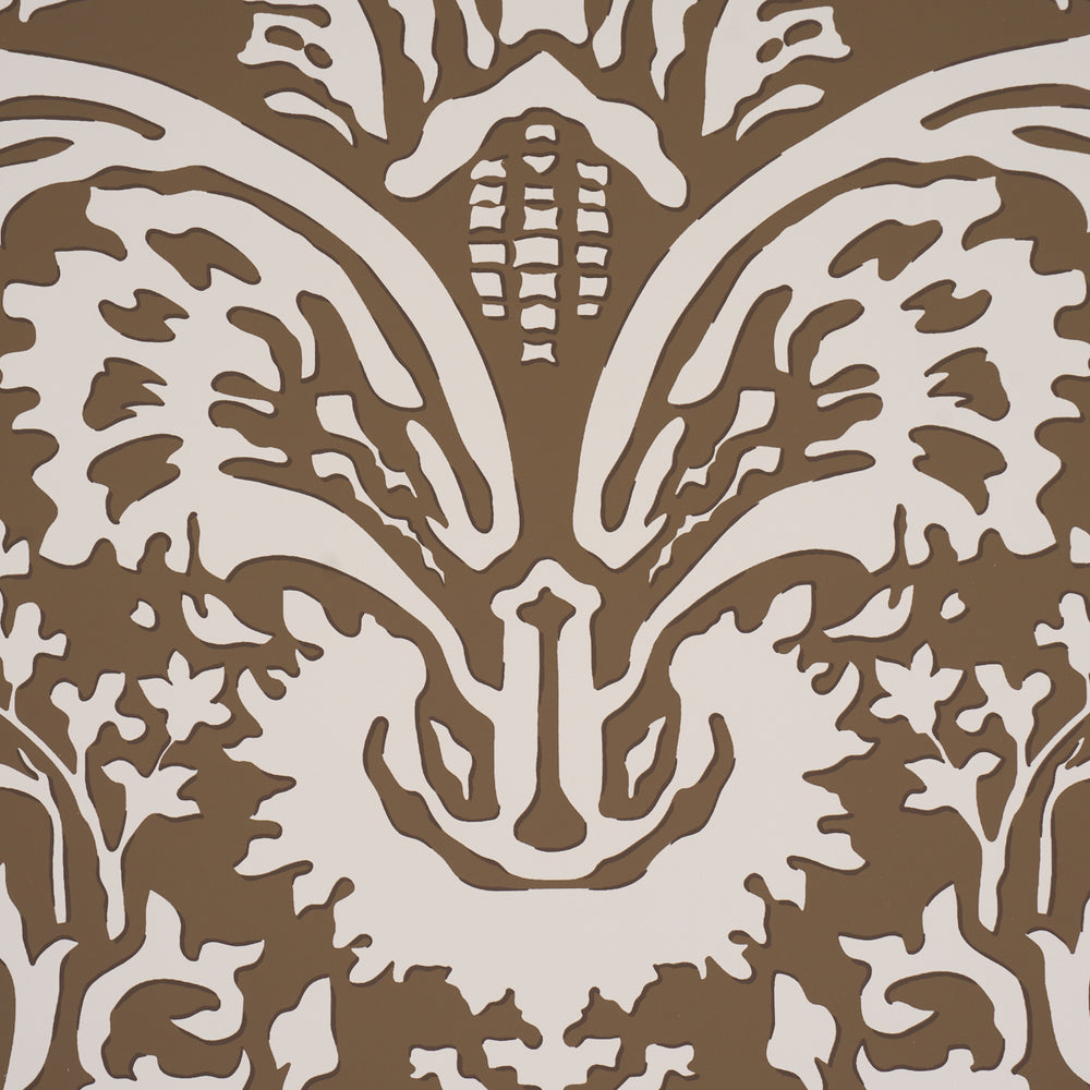 SUFFOLK DAMASK | Brown
