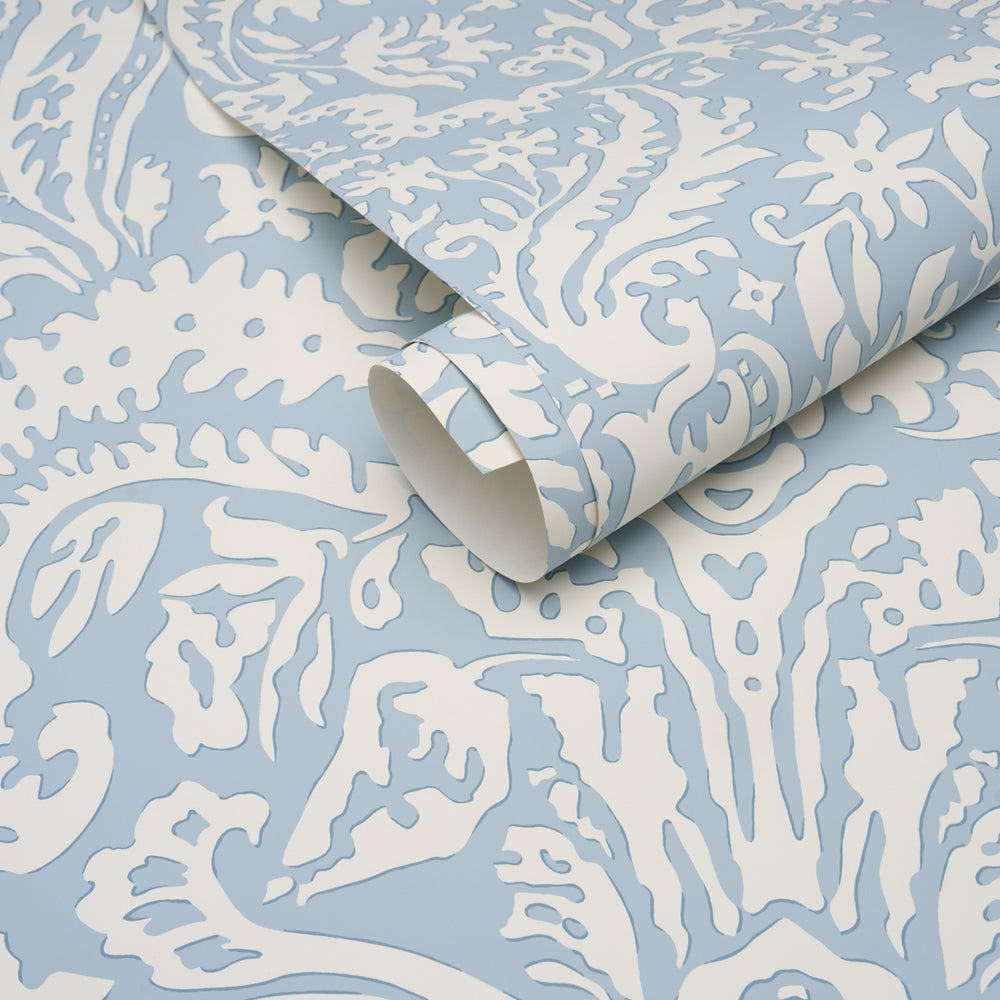 SUFFOLK DAMASK | Blue