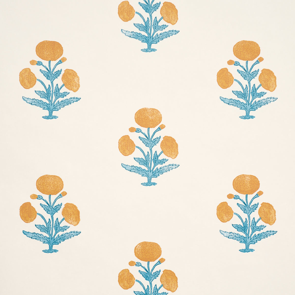 POPPY PRINT | Mustard & Sky