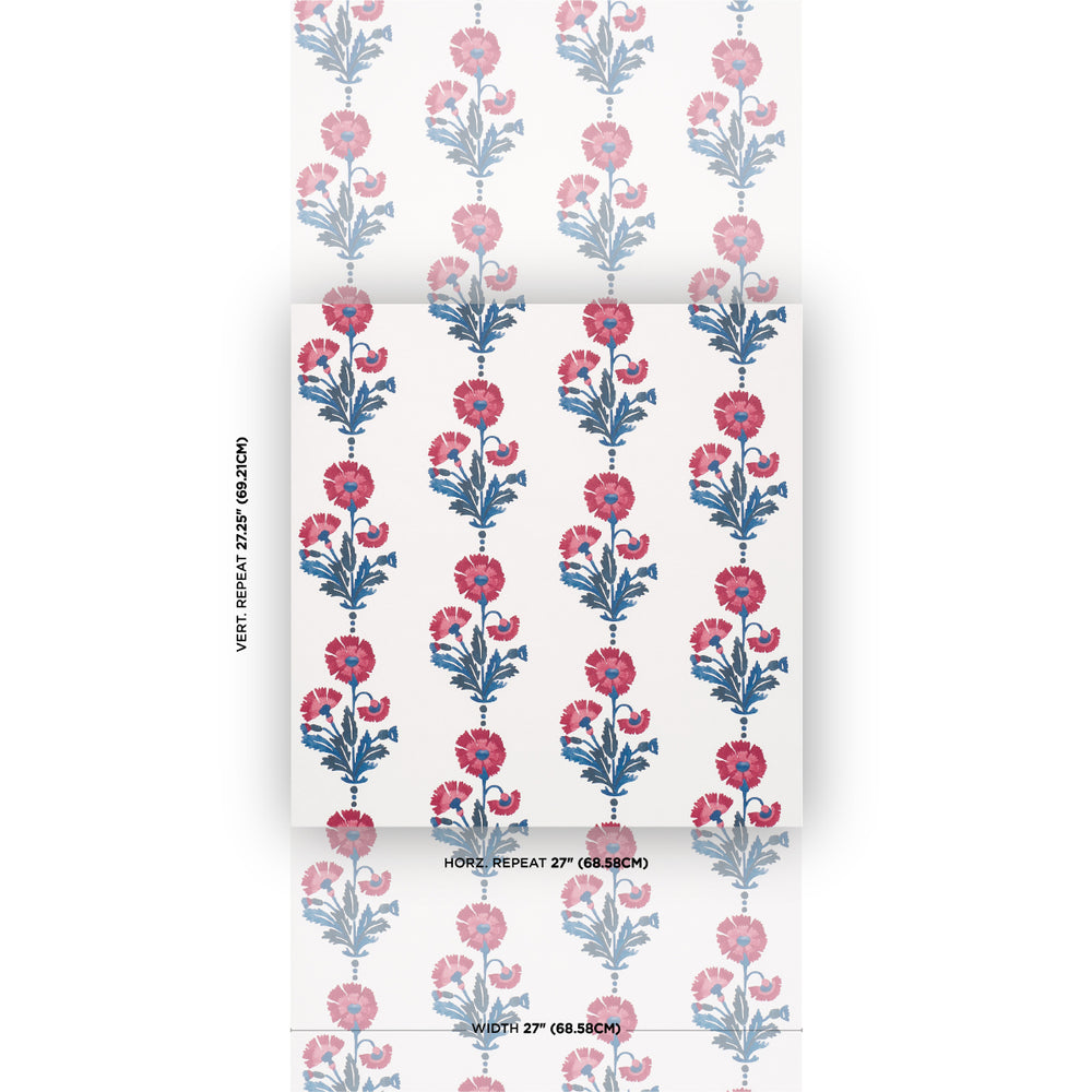 DIANTHUS PRINT | Indigo & Iron
