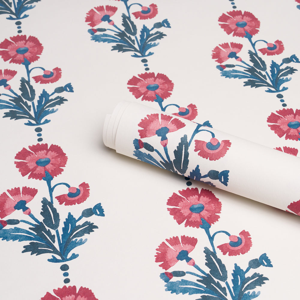 DIANTHUS PRINT | Indigo & Iron