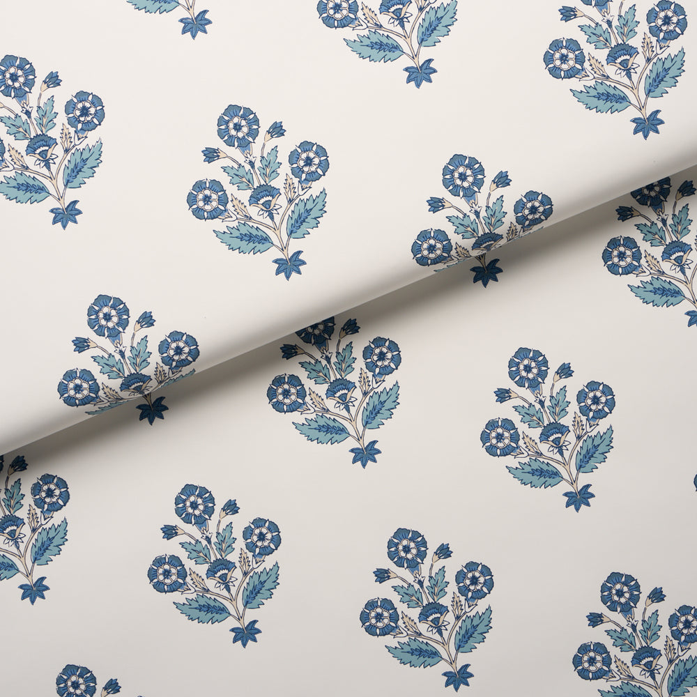 DALILA HAND-SCREEN PRINT | Blue