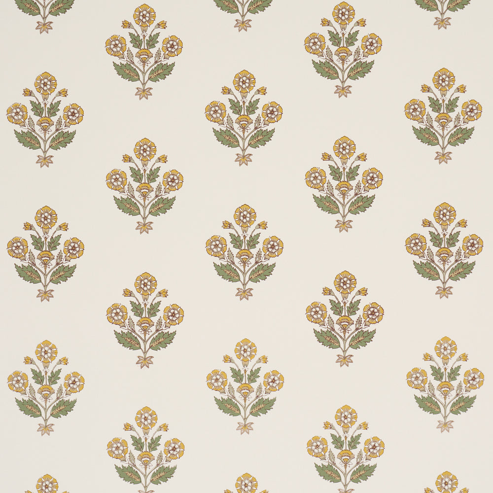 DALILA HAND-SCREEN PRINT | Yellow