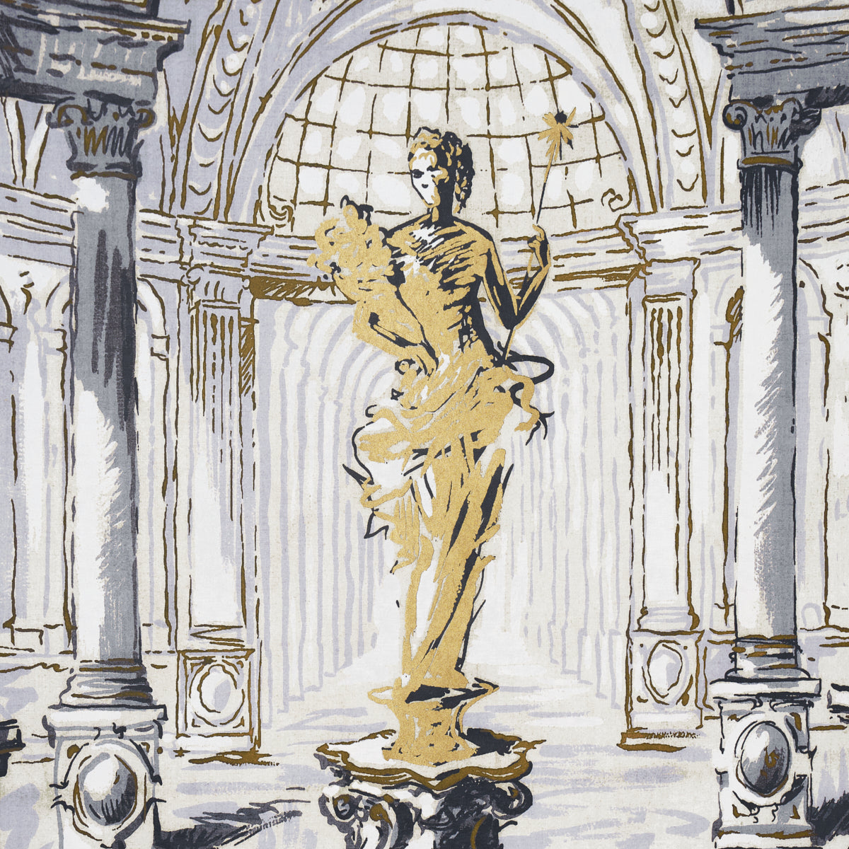 PALAZZO 4 PANEL SET | Antique Blue