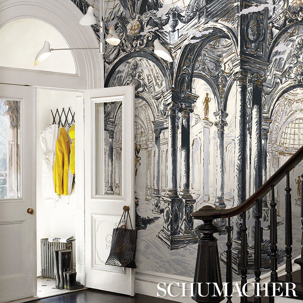 PALAZZO 4 PANEL SET | Antique Blue