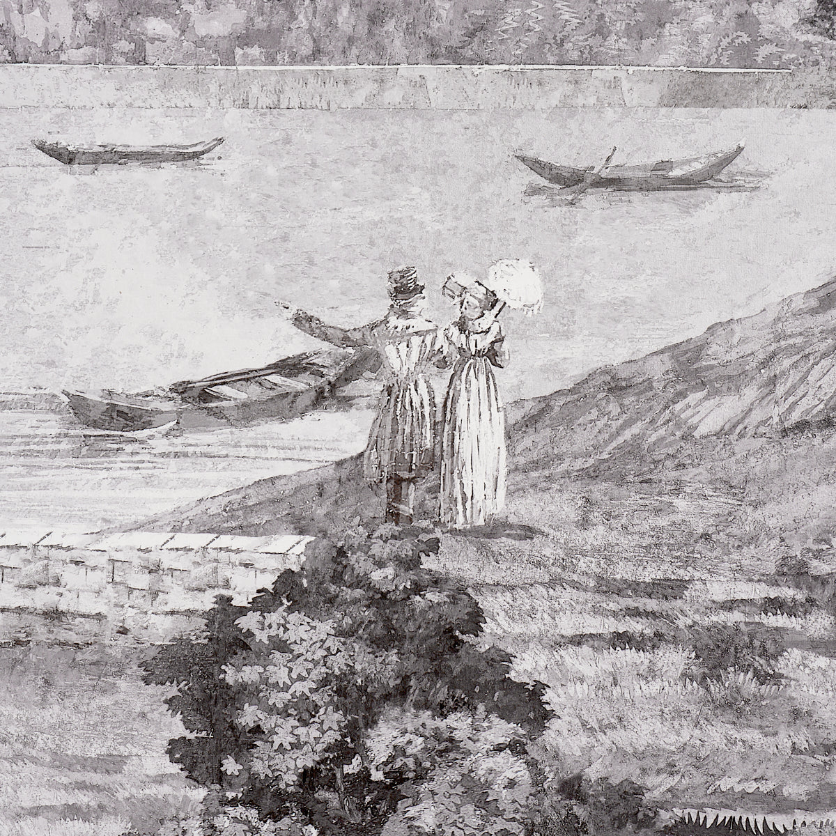 PROMENADE 4 PANEL SET | Grisaille