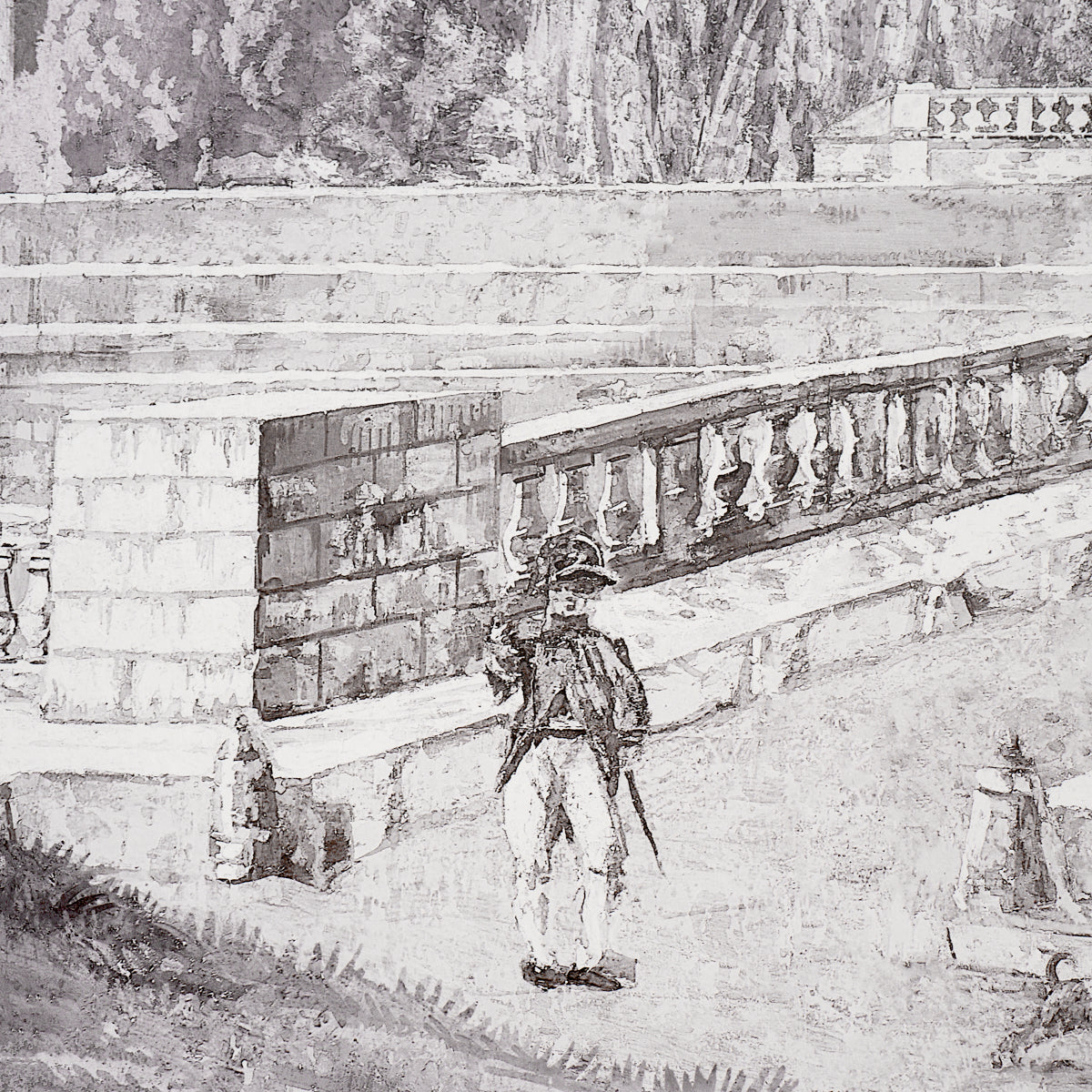 PROMENADE 4 PANEL SET | Grisaille