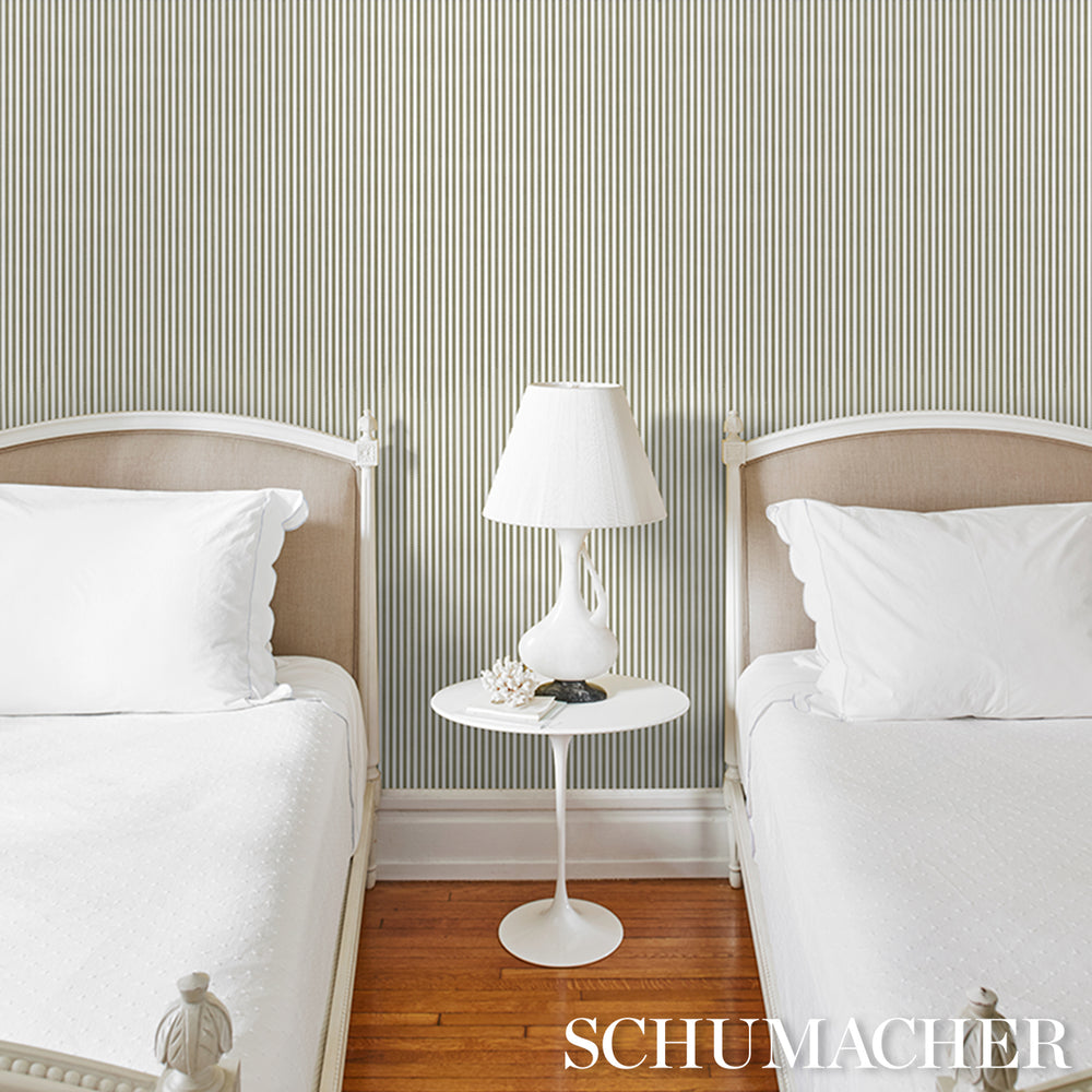 Mathis Ticking Stripe | Leaf