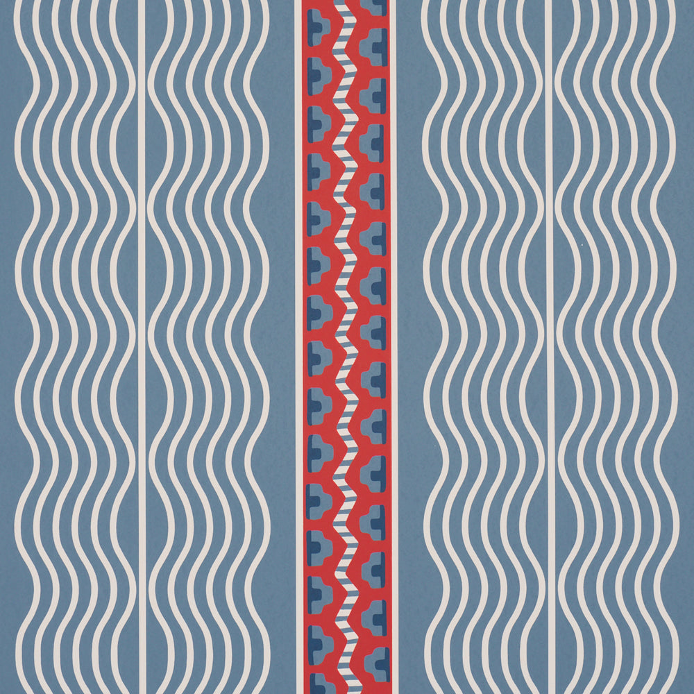 Crème Anglaise | French Red & Blue