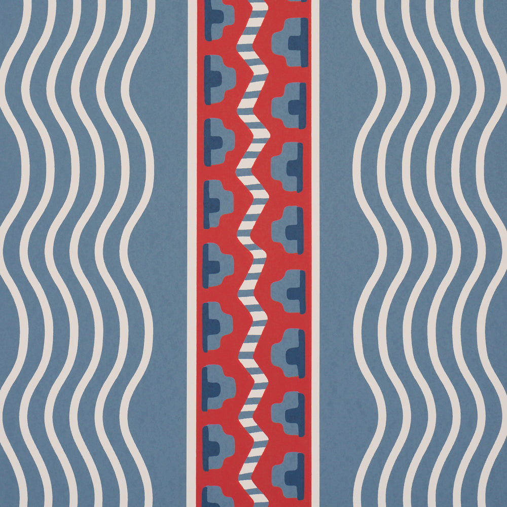 Crème Anglaise | French Red & Blue