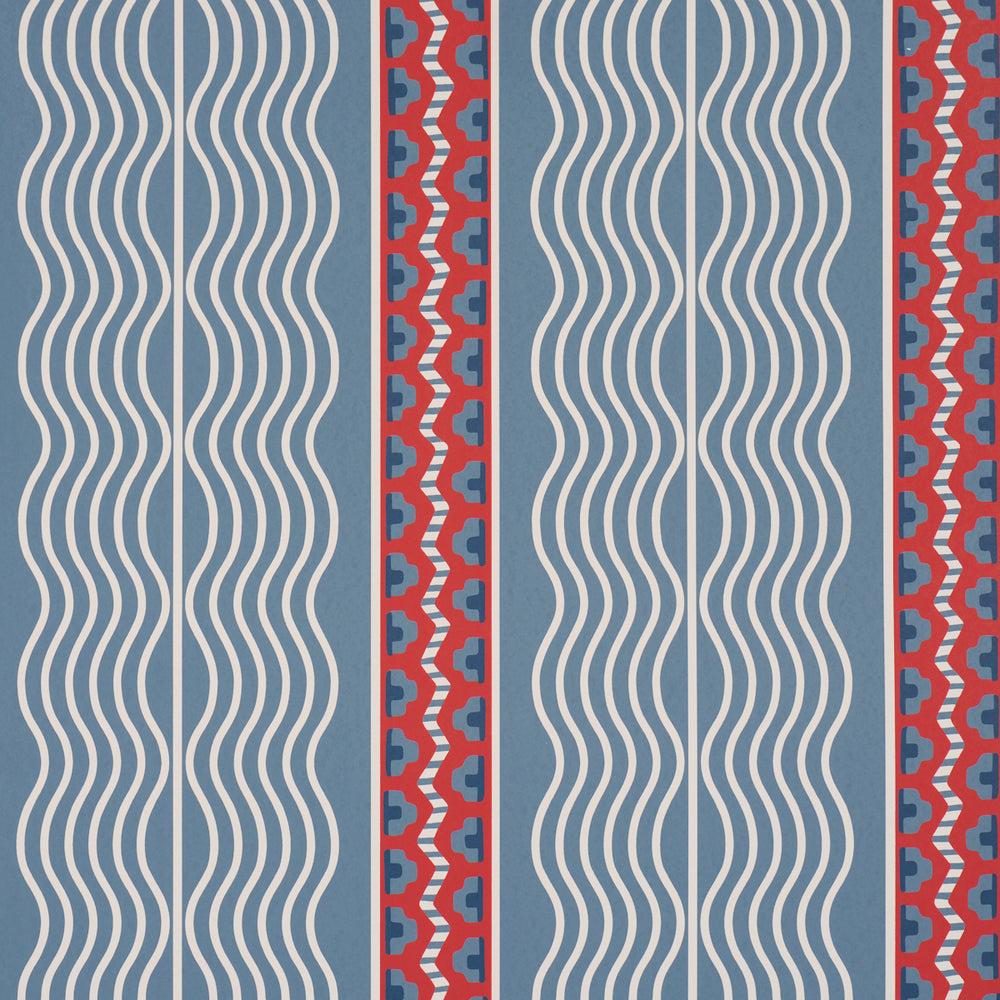 Crème Anglaise | French Red & Blue