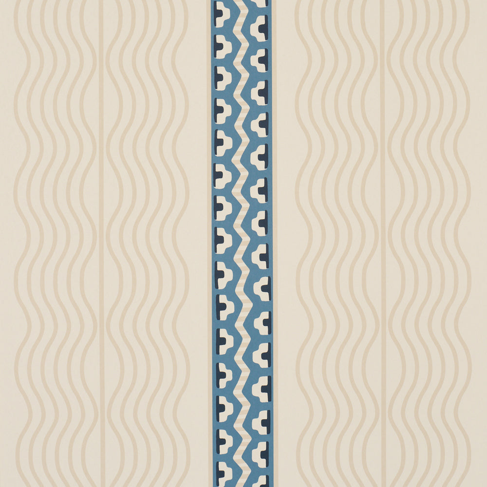 Crème Anglaise | English Cream/Denim Blue