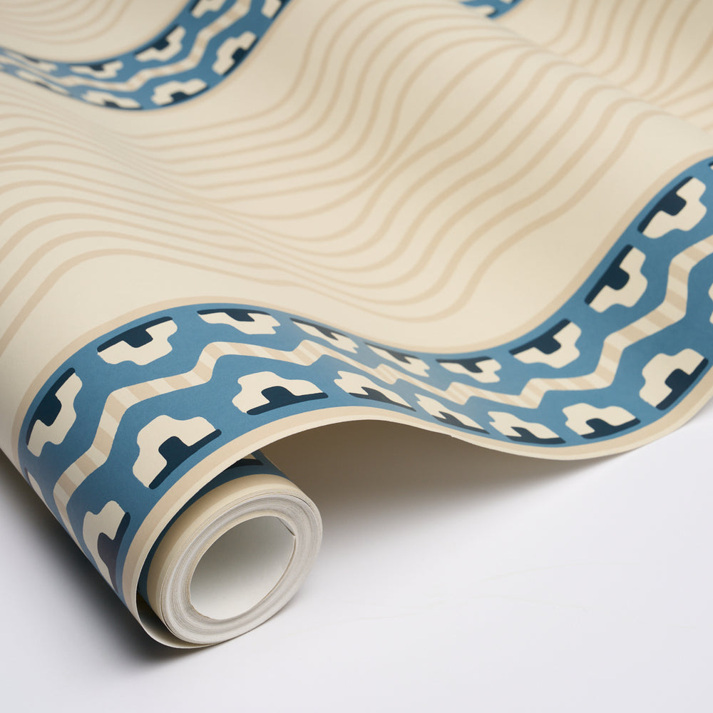 Crème Anglaise | English Cream/Denim Blue