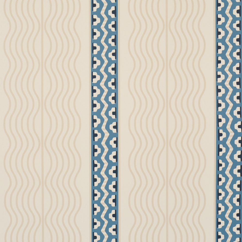 Crème Anglaise | English Cream/Denim Blue