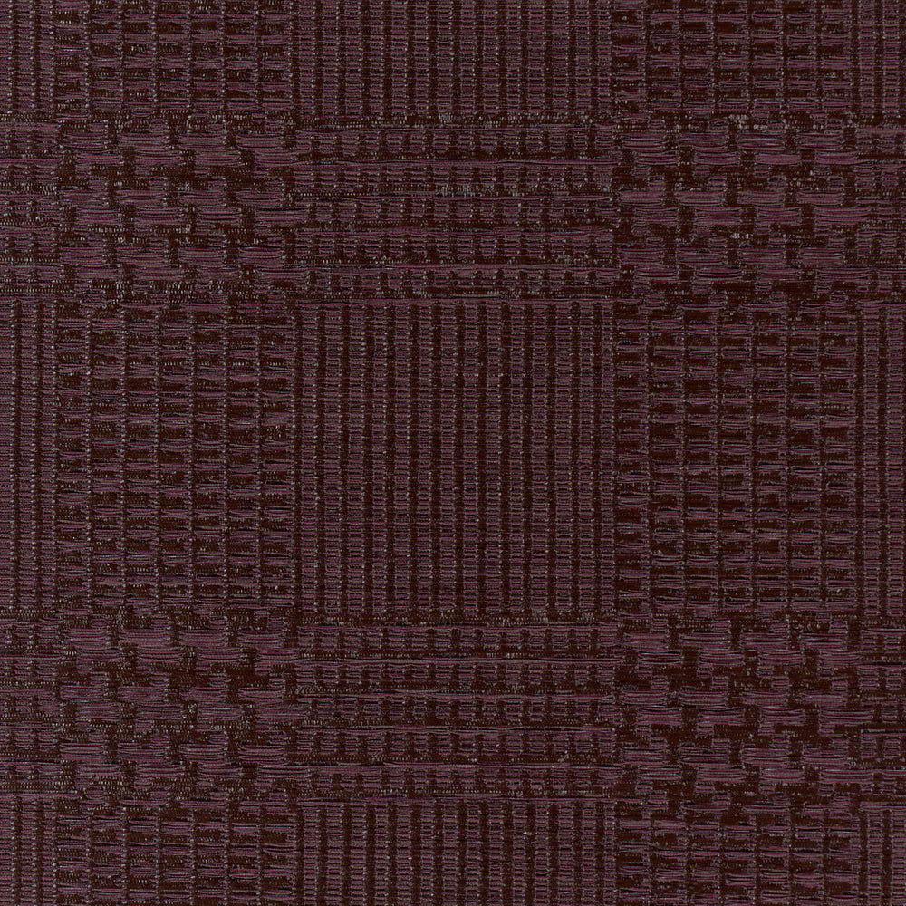 FUZZY PLAID | Merlot