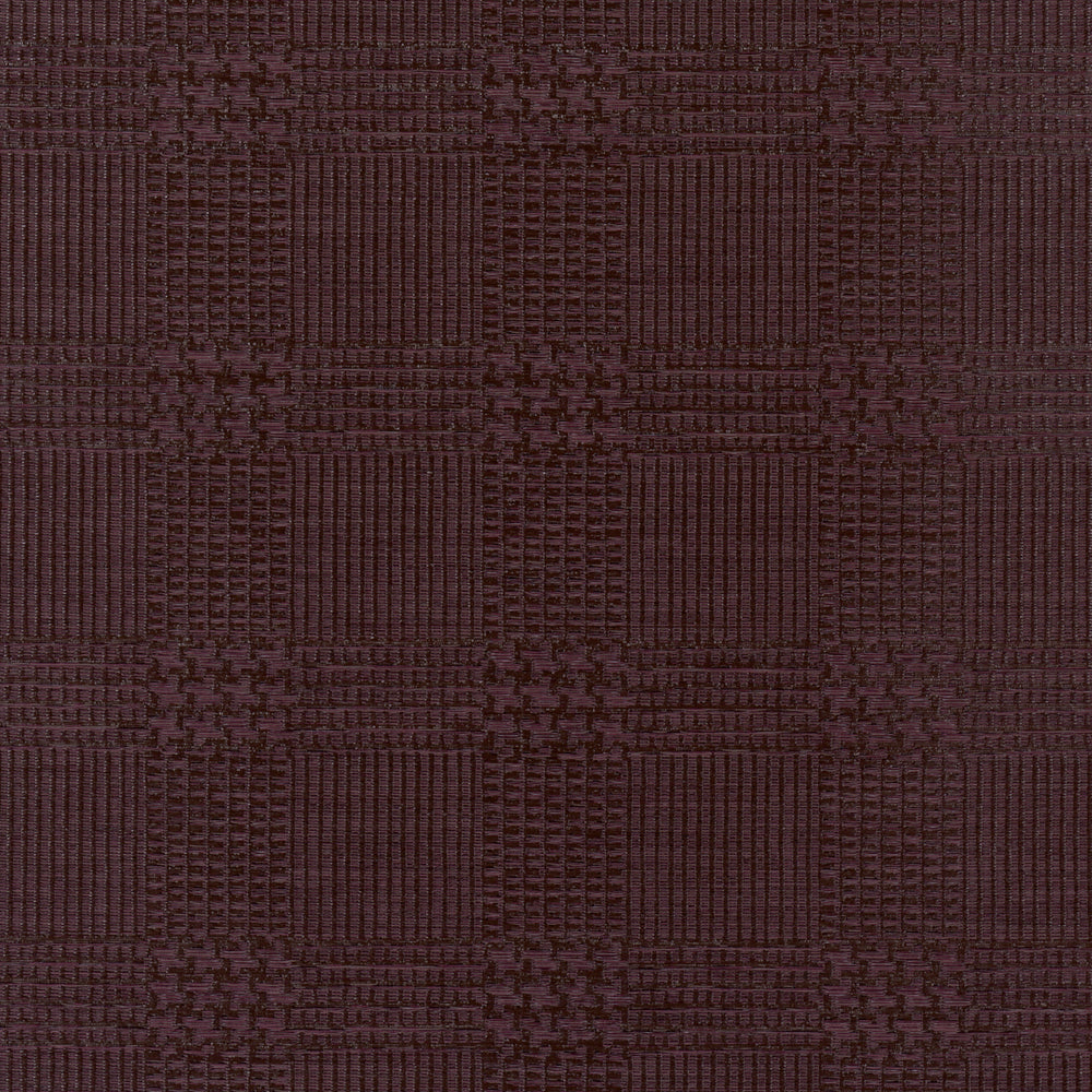 FUZZY PLAID | Merlot
