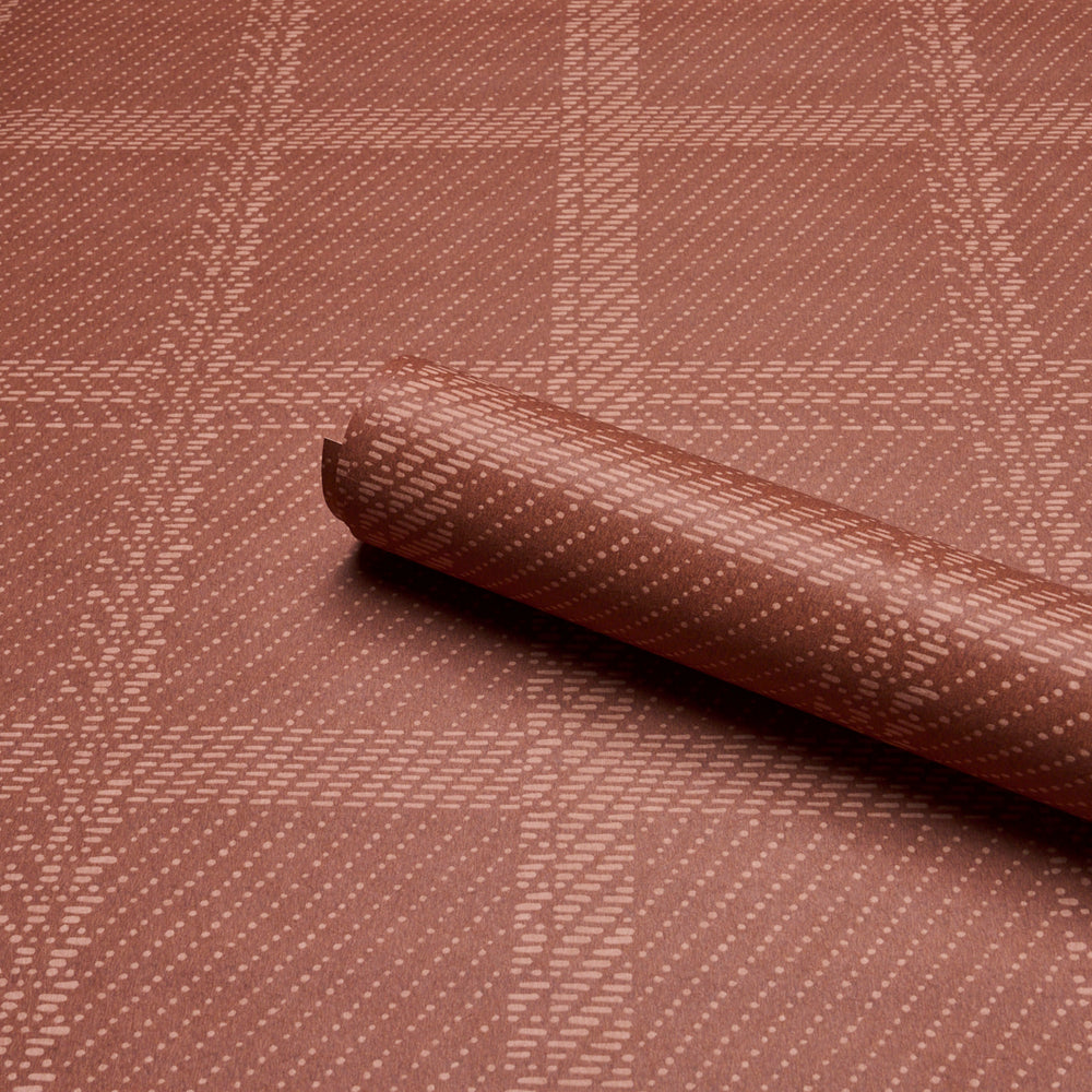 Vibrato Plaid | Terracotta