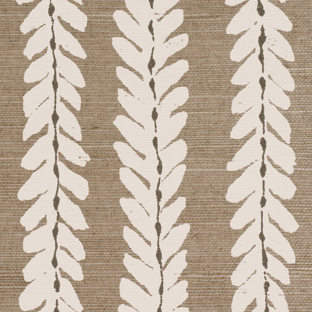 WOODPERRY HAND PRINTED SISAL | Flax