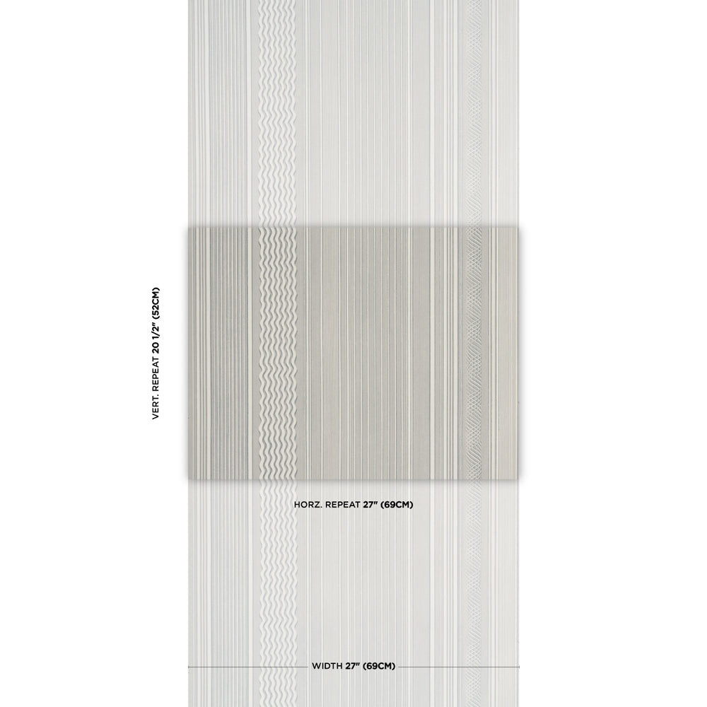 LIBRARY STRIPE | Harbor Gray