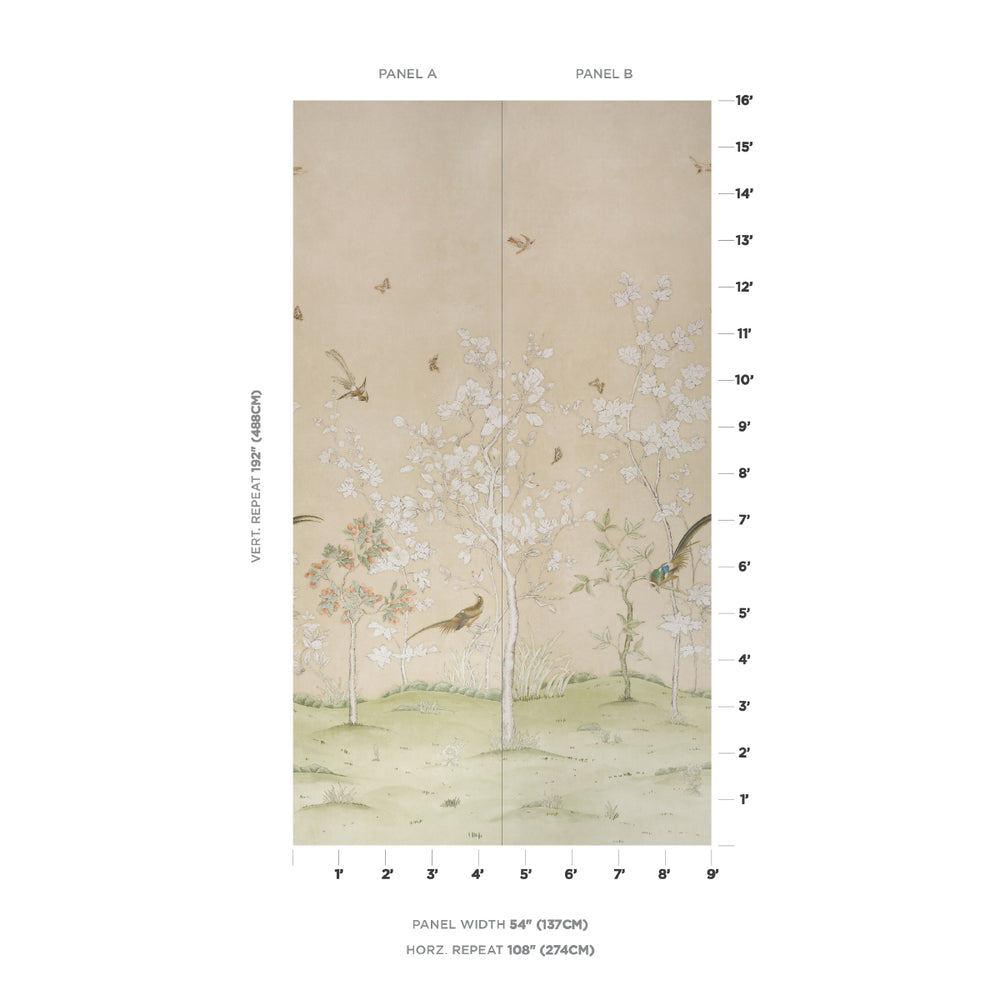 MORNING SYMPHONY 2 PANEL SET | Sand
