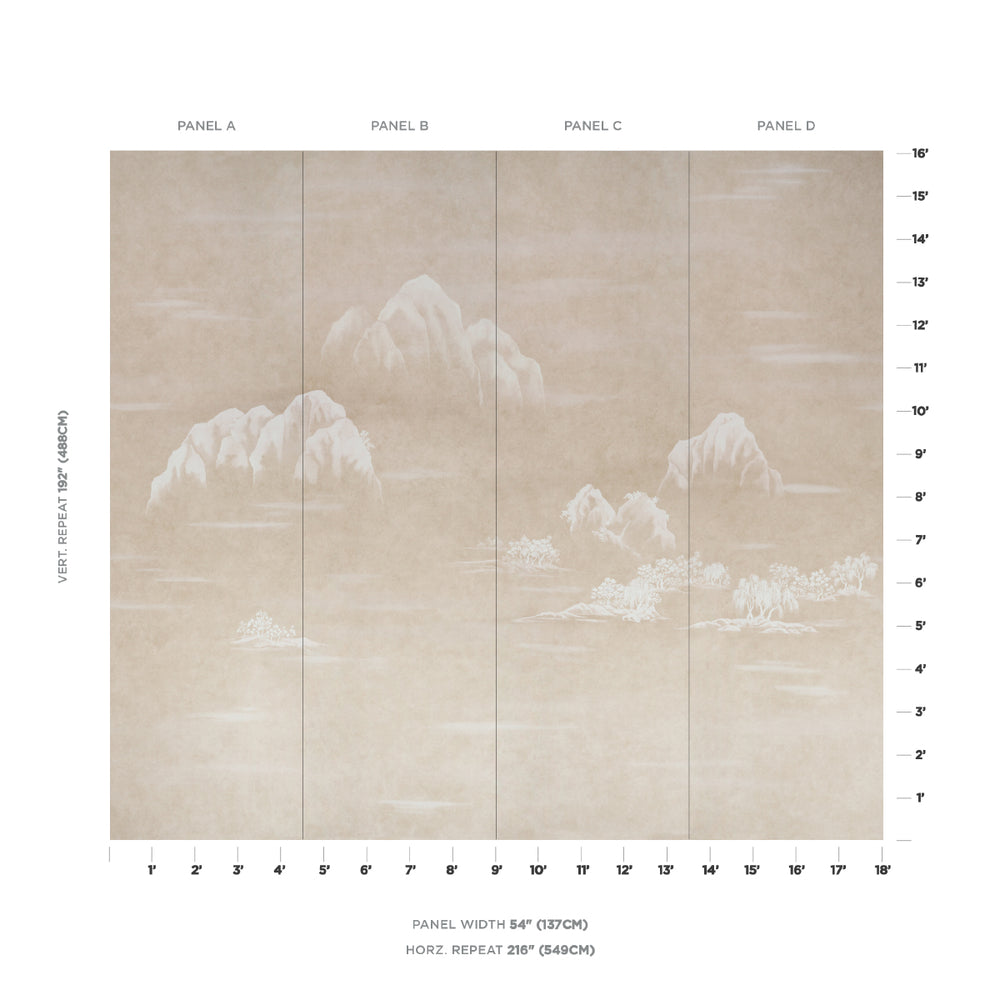 TOYAMA 4  PANEL SET | Natural