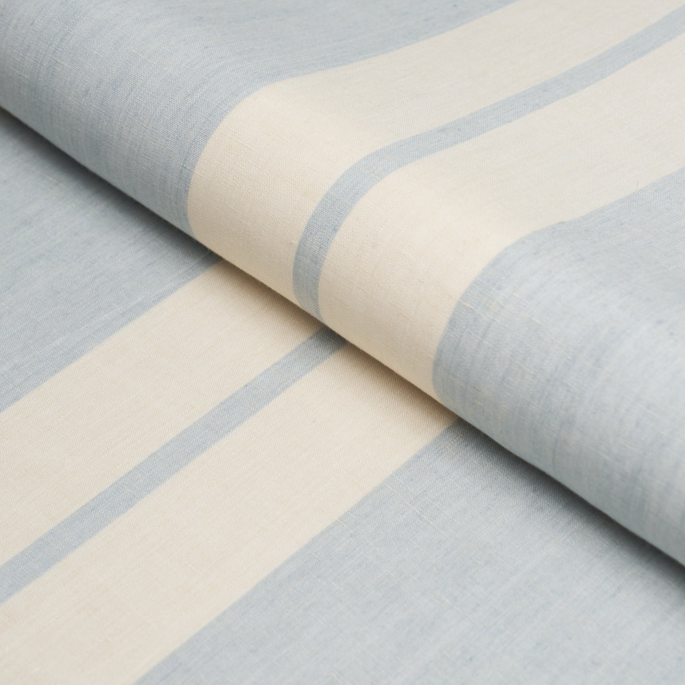 TOPSAIL LINEN STRIPE | Sky Blue