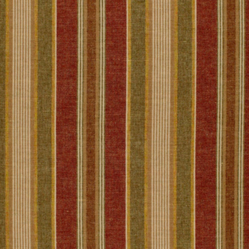 EDGEMERE STRIPE | Indian Red