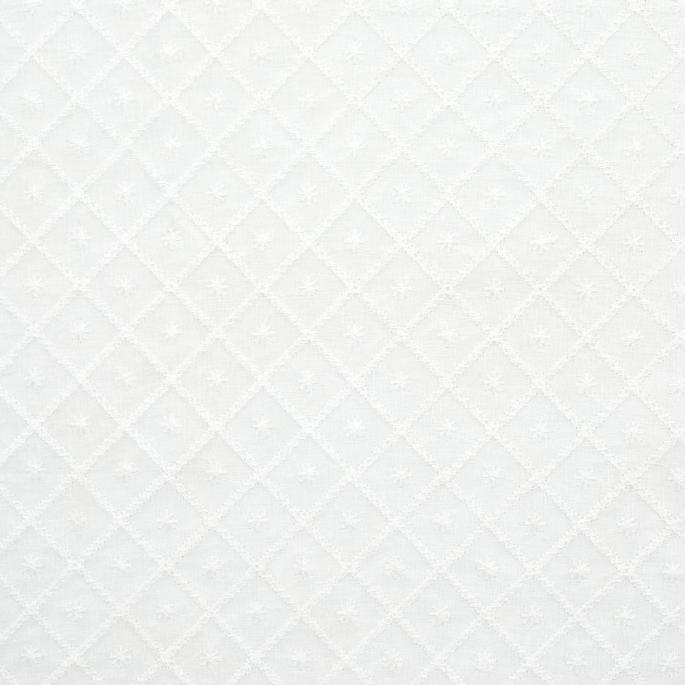 Isabella Sheer Embroidery | Ivory